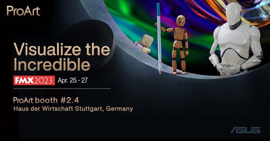 Visualize the Incredible with ASUS ProArt at FMX 2023